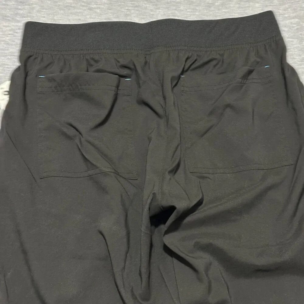 Koi Basics Caroline Womens 5-Pocket Stretch Scrub Pants Size M Black Lightweight - Picture 15 of 16